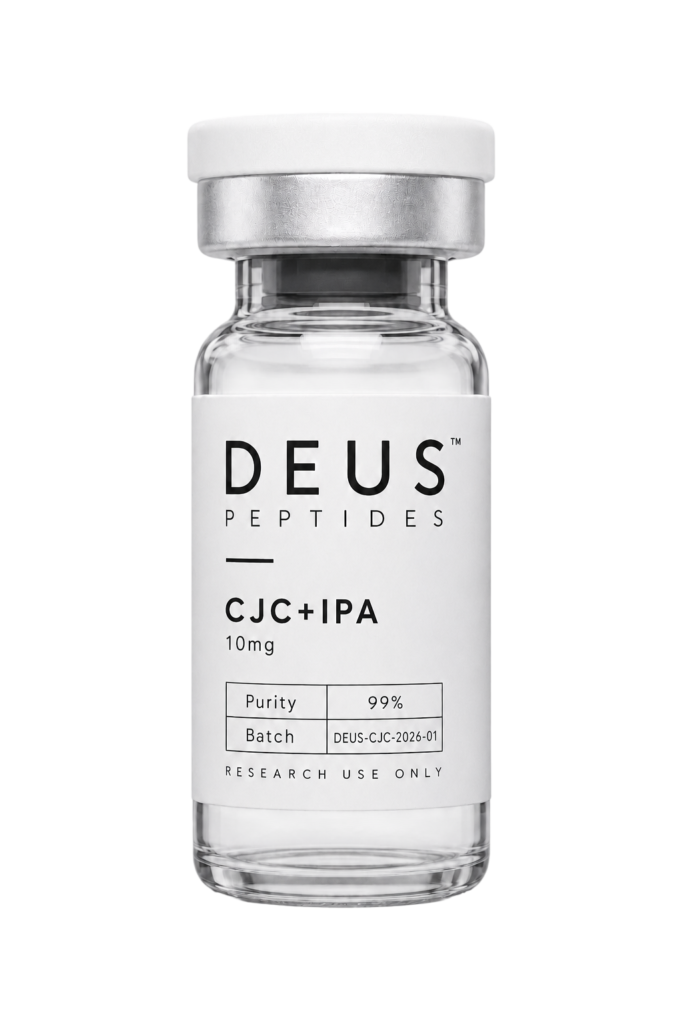 DEUS CJC and IPA 10mg research blend vial