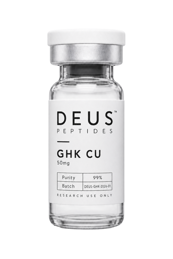 DEUS GHK-Cu 50mg peptide vial front view