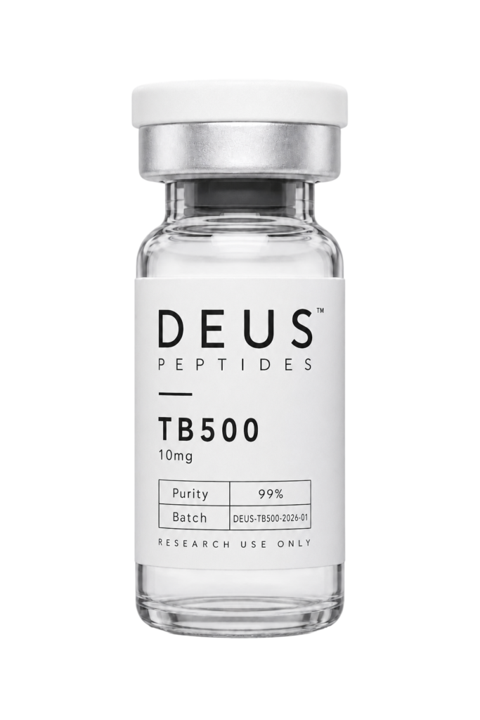 DEUS TB-500 10mg research peptide vial