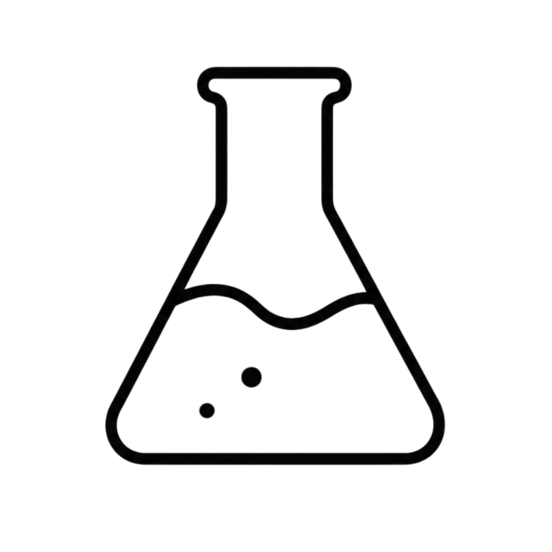 Laboratory flask icon