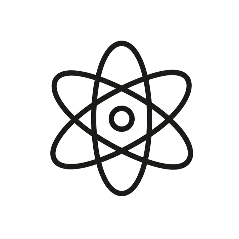 Peptide molecular structure icon