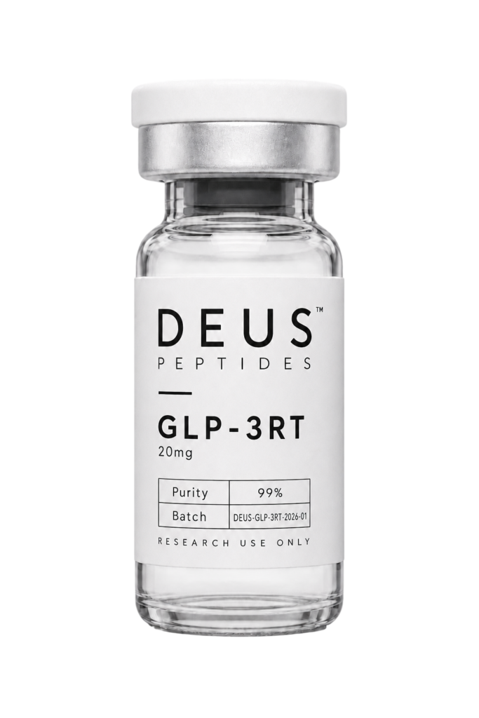 DEUS GLP-3RT 20mg research peptide vial